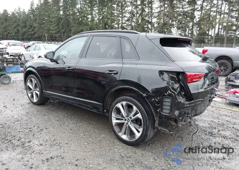 2021 Audi Q3 Premium Plus 45 Tfsi S Line Quattro Tiptronic z USA, uszkodzony, nr VIN WA1EECF34M1110280